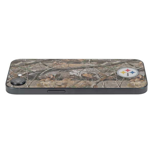 NFL Pittsburgh Steelers Realtree AP Camo iPhone 16e Skin